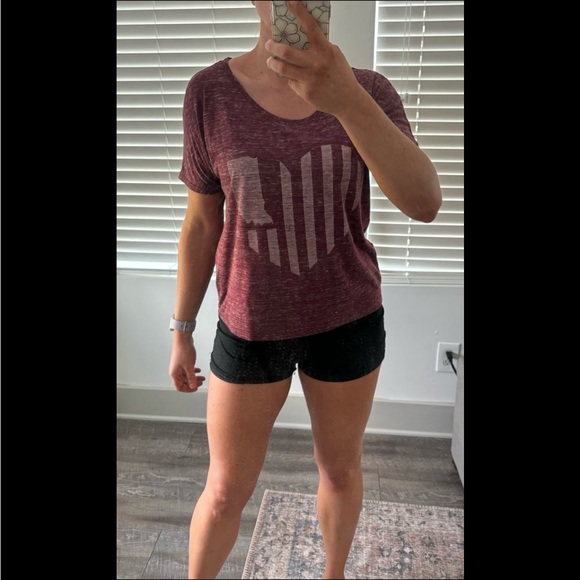 Indiana heart heathered crop t-shirt - Picture 2 of 5